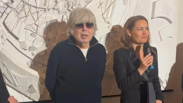Tadeusz Baranowski z medalem Gloria Lublinensis. W Lublinie otwarto wystawę „Żyję tylko od obrazu do obrazu”