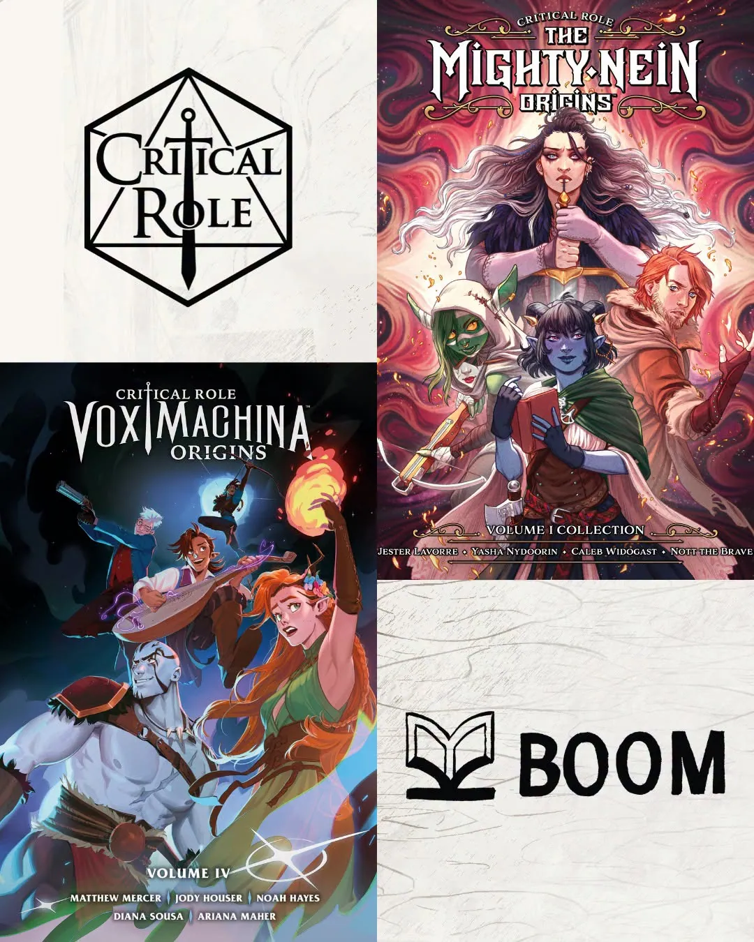 KBOOM ma zielone światło na kolejne komiksy z uniwersum Critical Role