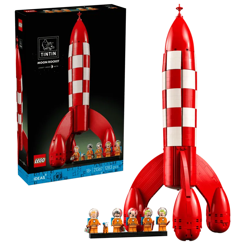 Rakieta Tintina trafiła do LEGO. Klasyka komiksu wchodzi do mainstreamowego kolekcjonerstwa