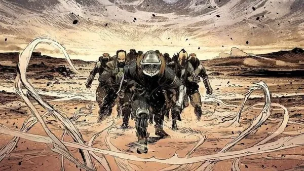 Lost In Time wyda „La Horde du Contrevent”. To komiksowa adaptacja kultowej francuskiej SF