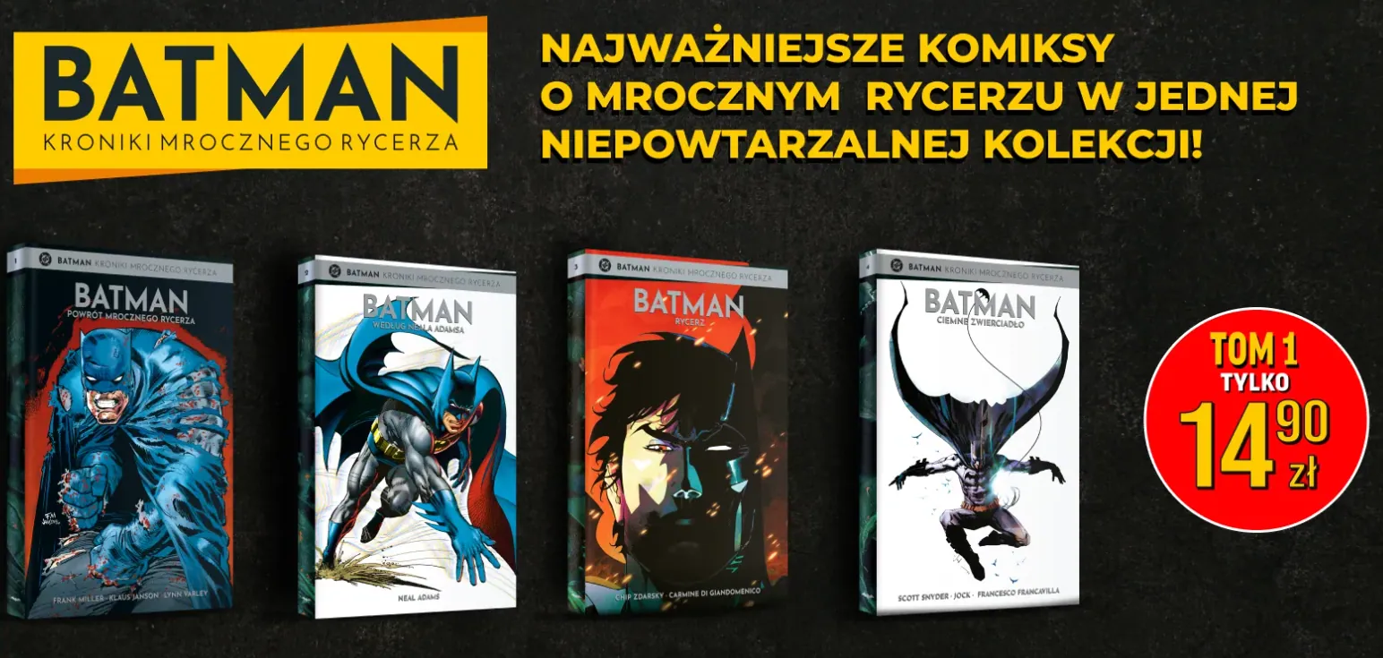 Hachette szykuje test kolekcji „Batman. Kroniki Mrocznego Rycerza”