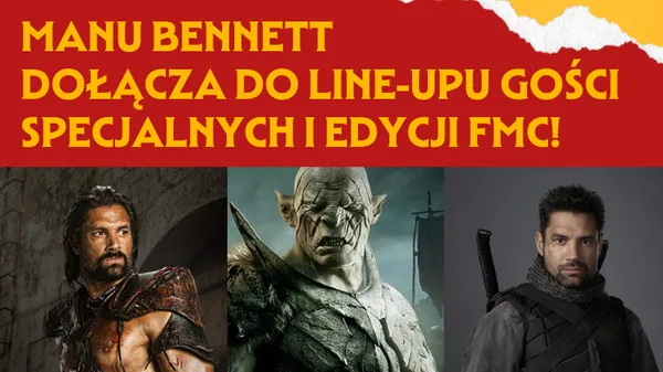 Manu Bennett gościem Fantasy & Magic Con. Gwiazda „Arrow” przyjedzie do Warszawy